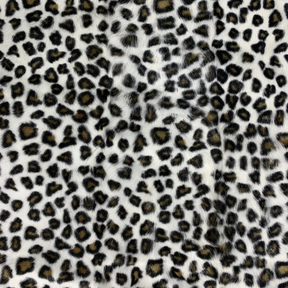 Пластина из козлика с принтом леопард пятнистый