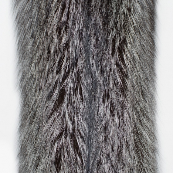 Лиса чернобурка натуральная