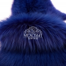 Енотовидная собака синяя