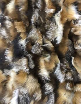 Пластины из животиков лисы Рыжие