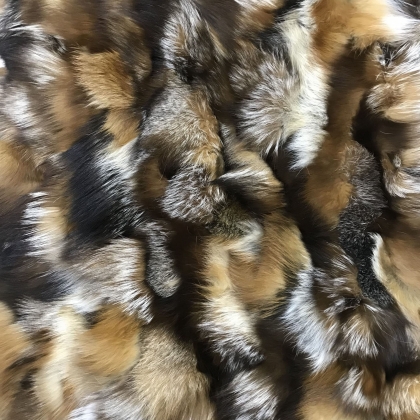 Пластины из животиков лисы Рыжие