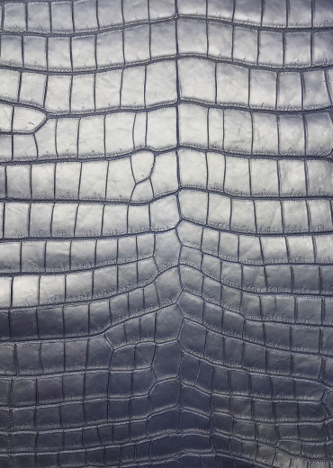 Крокодил одежный синий
