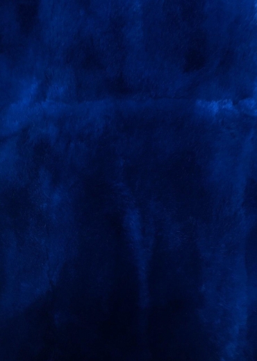 Пластина из кролика рекс Синий Темный 