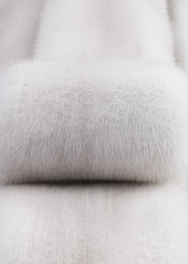 Норка белая коротковорсовая (цвет на заказ)
