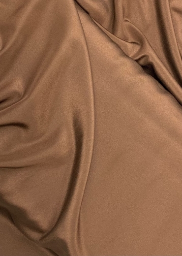 Ткань подкладочная Cavalleri silky коричневый Италия