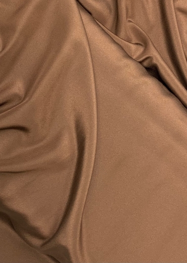 Ткань подкладочная Cavalleri silky коричневый Италия