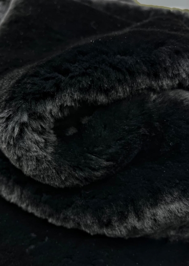 Овчина меховая Черная