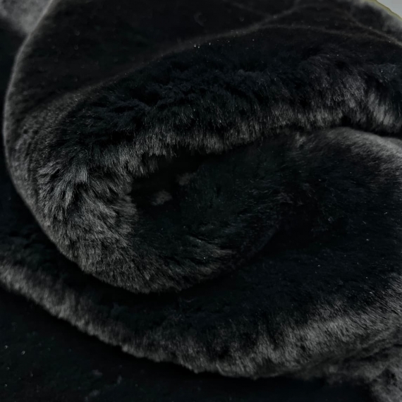 Овчина меховая Черная